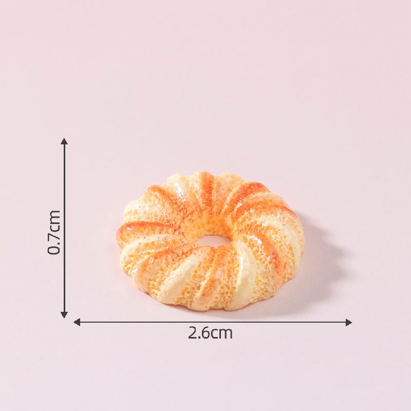 微景观创意仿真饼干面包食玩蛋糕烘焙 DIY装饰配件迷你微缩小摆件
