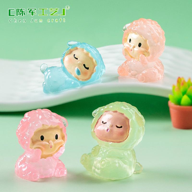 Cừu non phát sáng – Mô hình cừu nhỏ đáng yêu, dạ quang lung linh (M-1224)