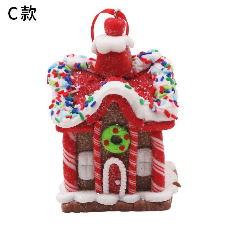 Trang trí Noel: Nhà đất sét sáng tạo, kiểu dáng ngộ nghĩnh