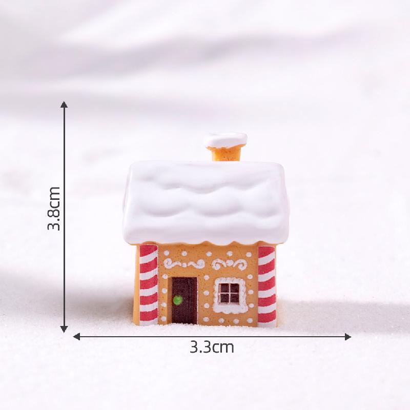 跨境外贸微景观创意圣诞老人小鹿DIY装饰品挂配件迷你桌面小摆件