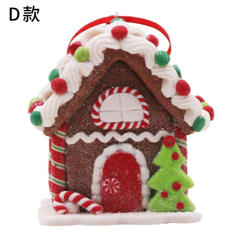 Trang trí Noel: Nhà đất sét sáng tạo, kiểu dáng ngộ nghĩnh