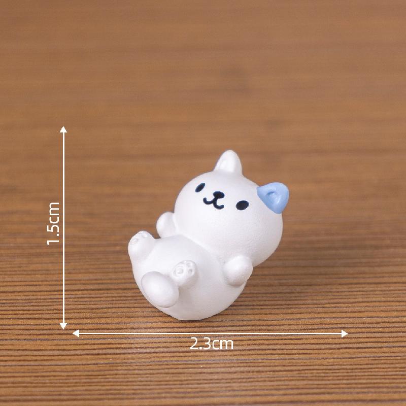 微景观创意可爱猫爬架小猫公仔娃娃屋 DIY装饰配件迷你桌面小摆件