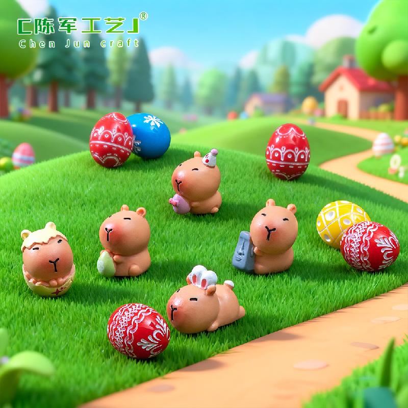 Capybara Phục Sinh Mini Trang Trí (PK-262)
