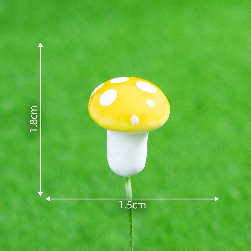 Mô hình nấm mini màu sắc, phụ kiện tiểu cảnh đáng yêu (ZC-20)