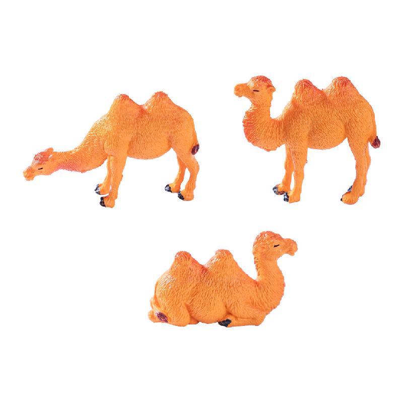 跨境微景观创意骆驼公仔沙漠造景 DIY装饰品挂配件迷你塑料小摆件