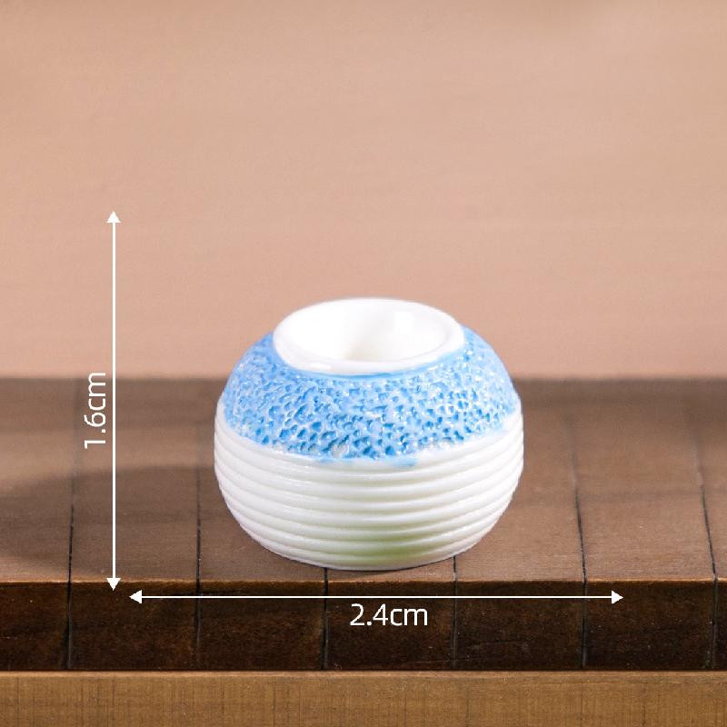 微景观创意简单多彩花瓶盆栽娃娃屋 DIY装饰品配件迷你桌面小摆件