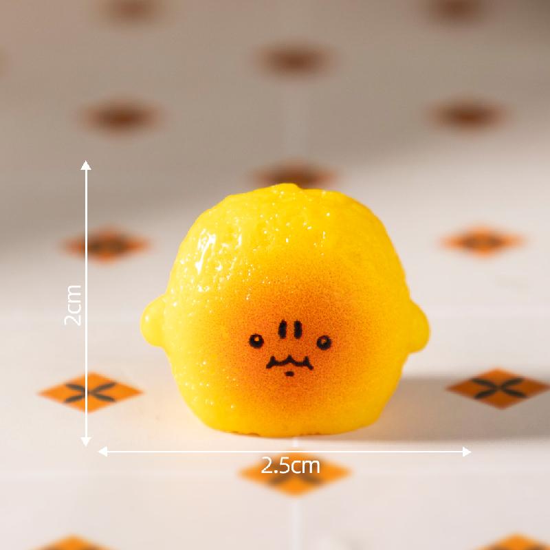 微景观创意表情小薯饼食玩烘焙 DIY装饰品盲袋配件迷你桌面小摆件