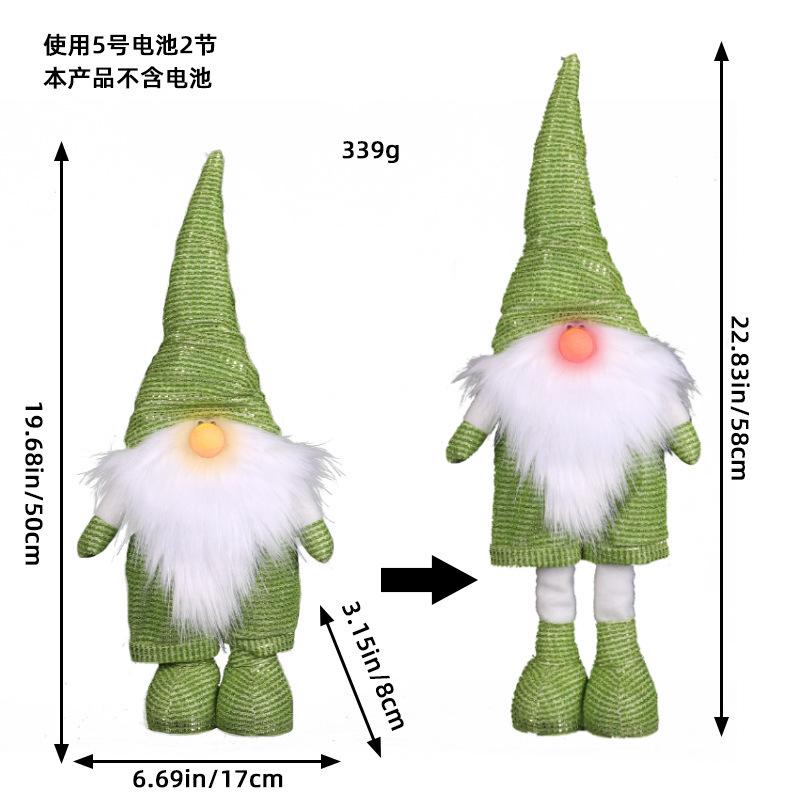 Trang trí Noel: Búp bê người tuyết, nai co giãn, khách sạn