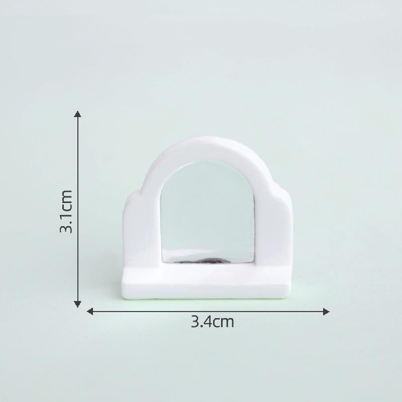 微景观创意可爱粉色浴室娃娃屋家具用品 diy装饰品配件迷你小摆件