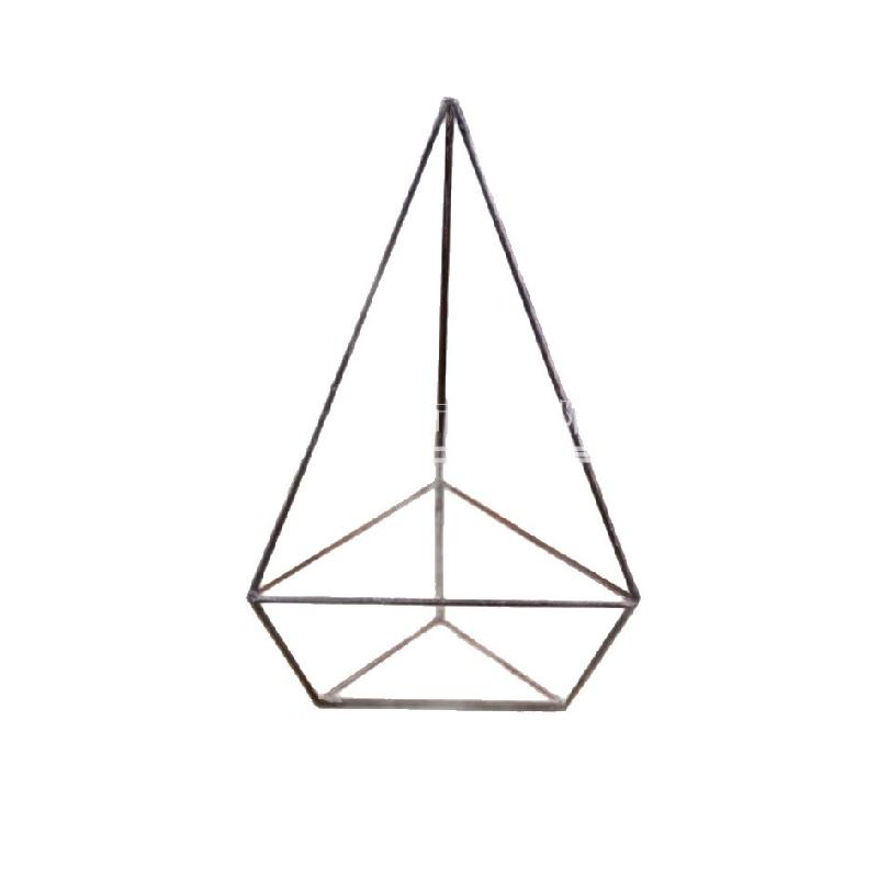 Chậu kính Terrarium 3 mặt kim cương trung (DG-207)