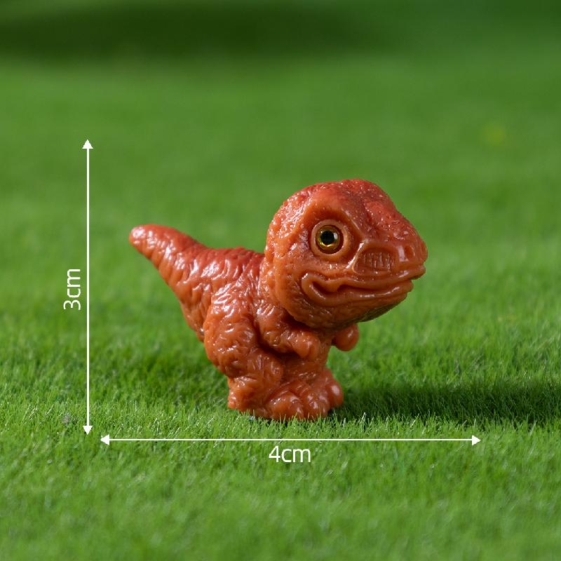 跨境新品微景观创意写实恐龙树桩园艺造景 DIY装饰配件迷你小摆件