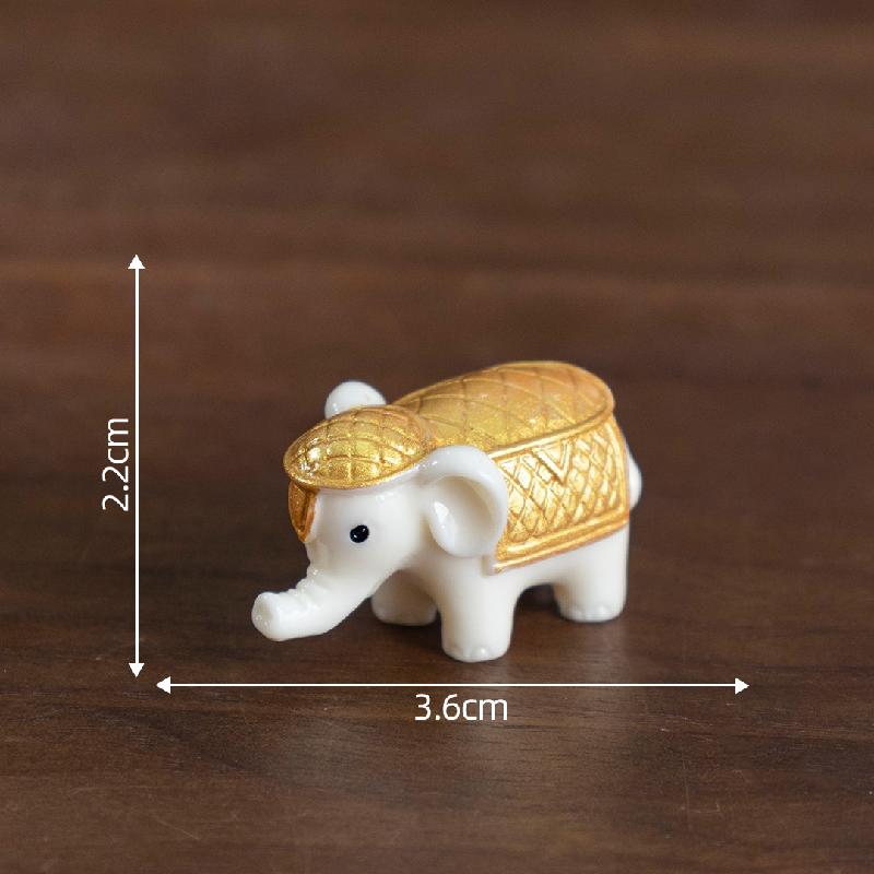 Tượng Thần Và Voi Trắng Đông Nam Á Mini (PK-475)