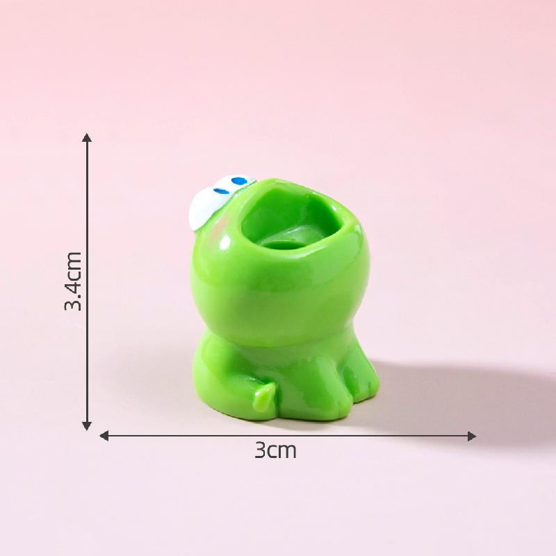 微景观创意大嘴巴小动物公仔萌粒 DIY装饰品挂配件迷你桌面小摆件