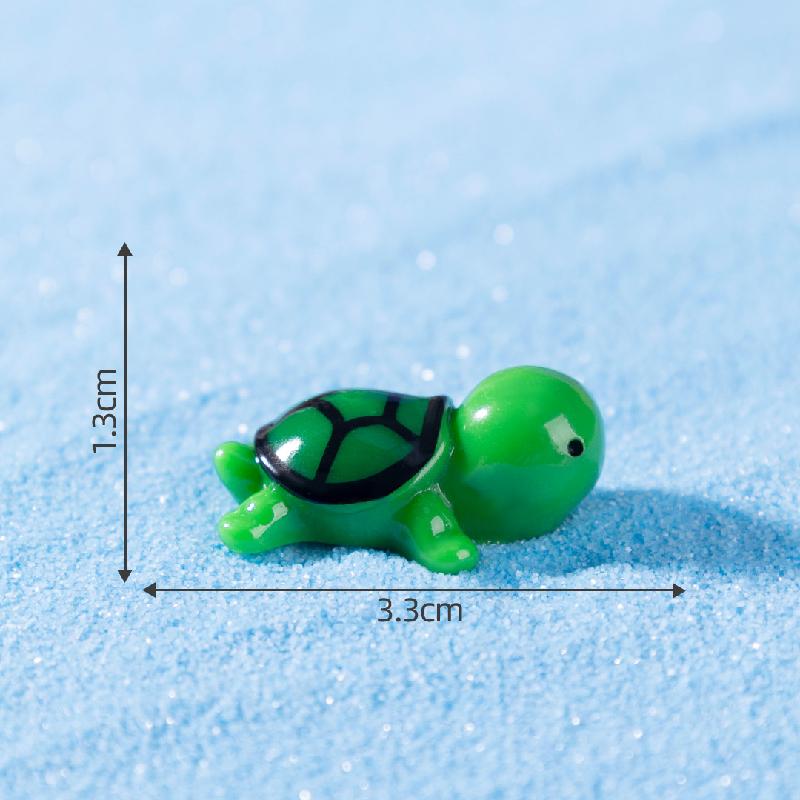 Tiểu cảnh rùa năm màu, lọ cây DIY, quà tặng sáng tạo (ZC-44)