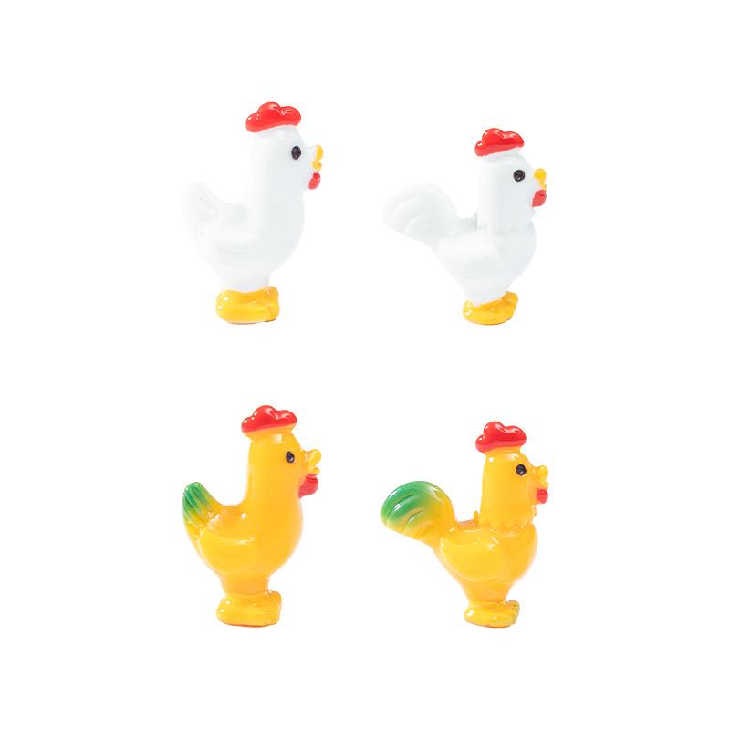 Gà con ngơ ngác mini trang trí sân vườn (PK-736)