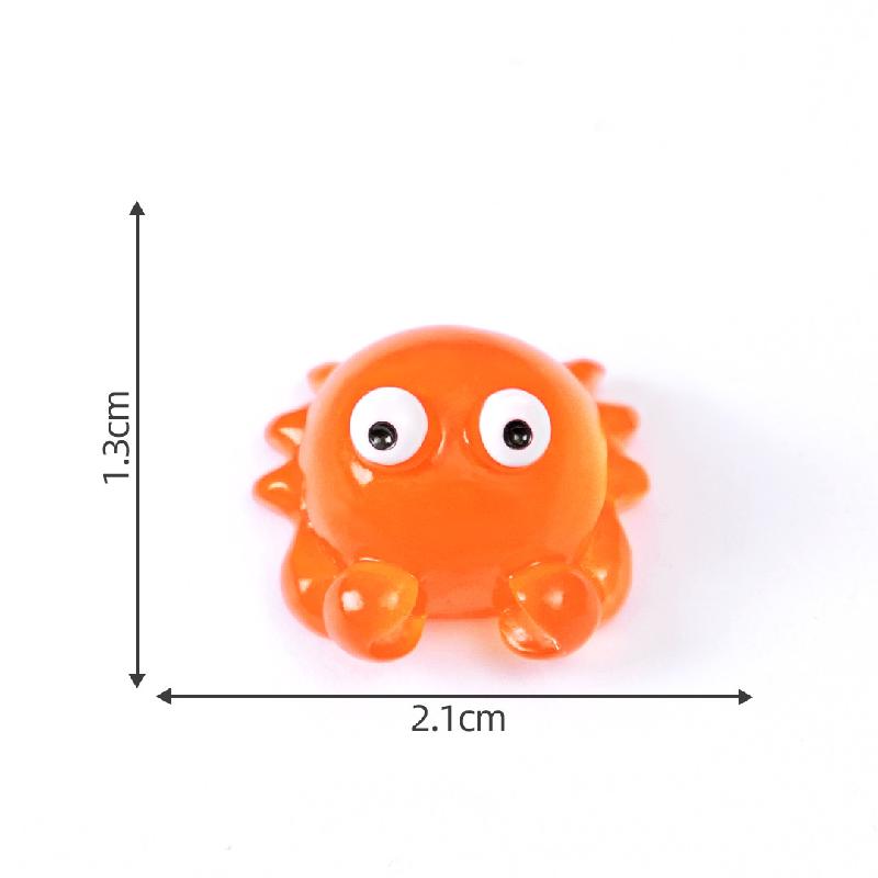 微景观创意海洋动物海豚螃蟹生态瓶 DIY装饰品配件迷你桌面小摆件