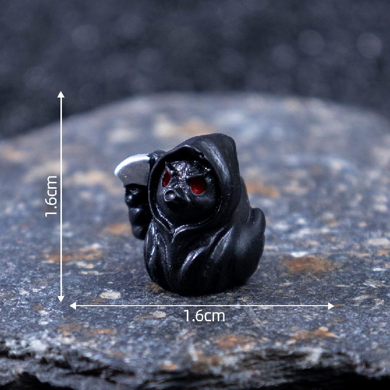 Tiểu cảnh vịt ma Halloween mini trang trí bàn DIY (ZC-1021)