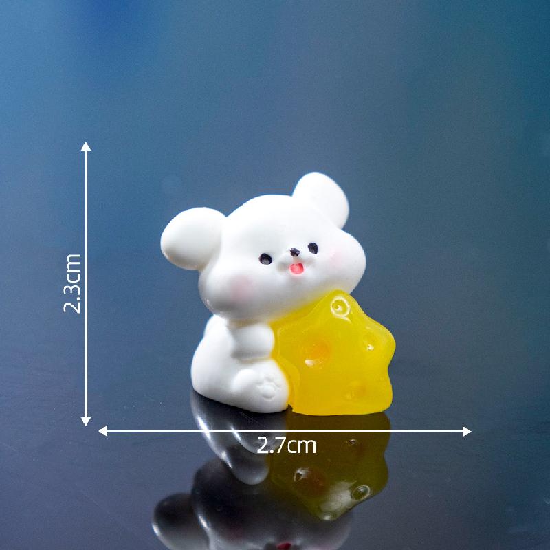 微景观创意太空星月小狗萌粒公仔 DIY装饰品挂配件迷你桌面小摆件