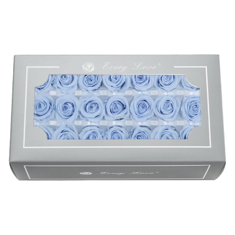 Hoa hồng vĩnh cửu 2–3cm 21 bông DIY bó hoa quà tặng hoa khô (HK-2)