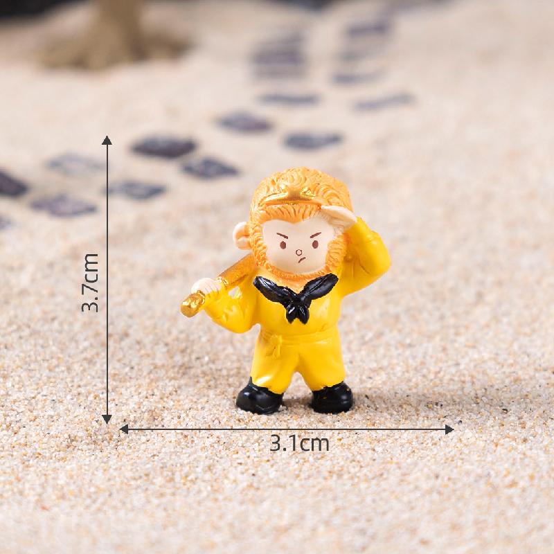 微景观创意卡通西游记孙悟空取经 DIY装饰品挂配件迷你桌面小摆件