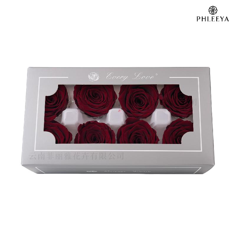 Hoa hồng vĩnh cửu 4–5cm DIY bó hoa quà tặng hoa khô cao cấp (HK-11)