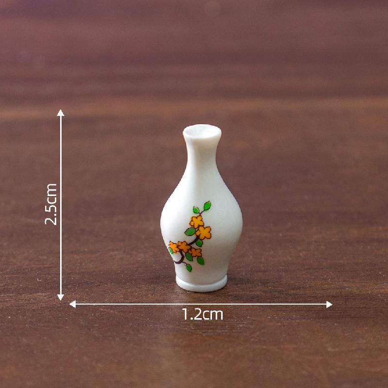 微景观创意仿真桃花酿黄酒酒具娃屋 DIY装饰品配件迷你微缩小摆件