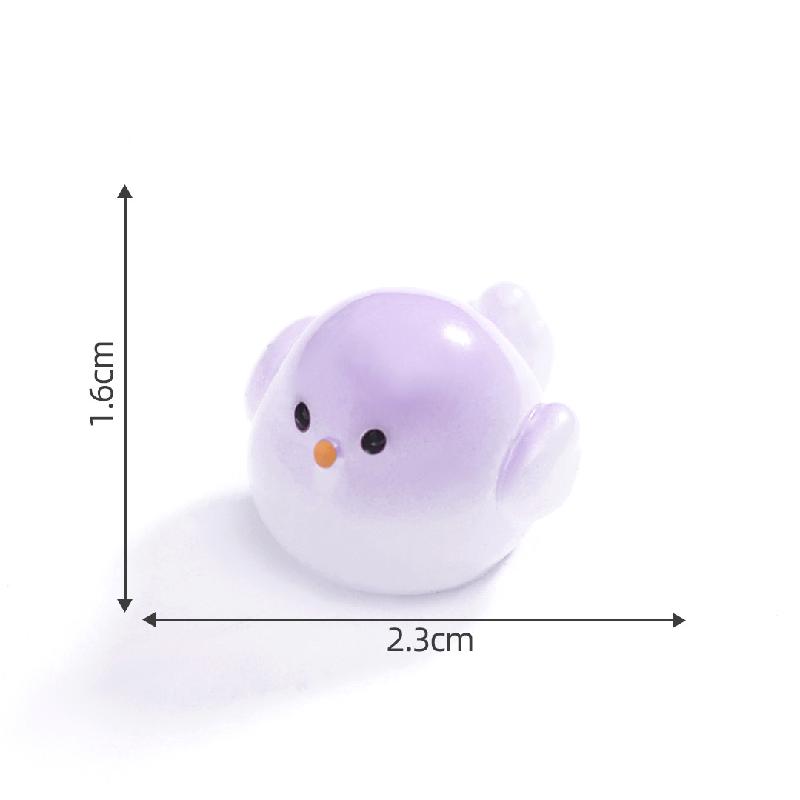 跨境微景观创意大号云雀小鸡萌粒园艺造景 DIY装饰配件迷你小摆件