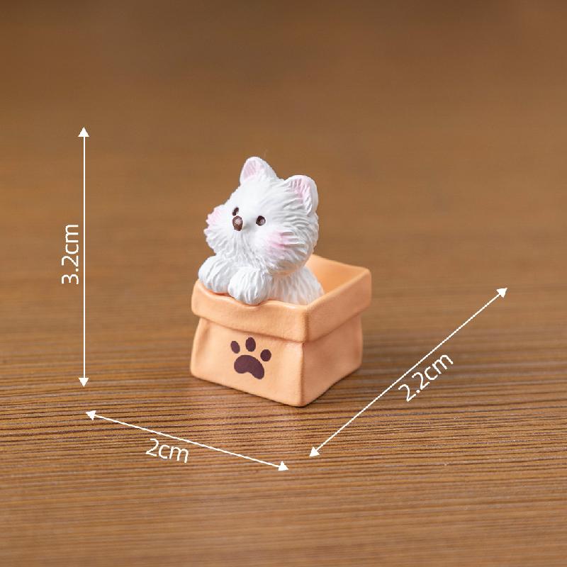 Chó Westie Chạy Bộ Mini Trang Trí (PK-162)