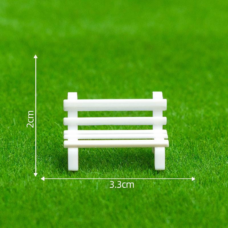 Tiểu cảnh ghế tình yêu, phụ kiện trang trí tâm lý mini (ZC-534)