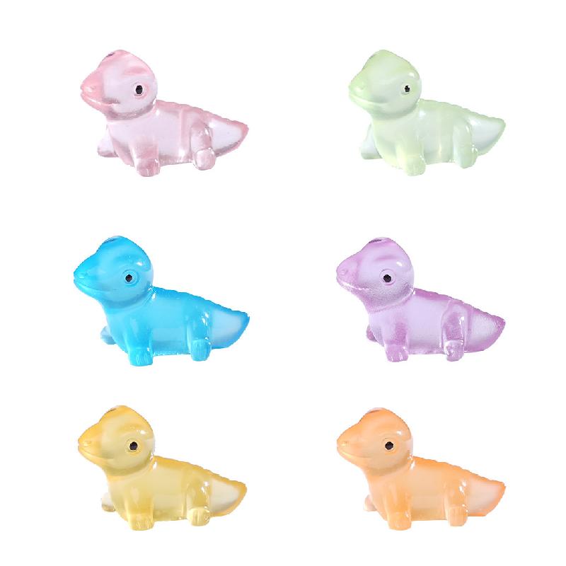 跨境外贸微景观创意夜光小蜥蜴园艺造景 DIY装饰品配件迷你小摆件