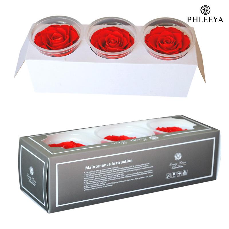 Hoa hồng vĩnh cửu hạng A DIY hộp quà Valentine (HK-145)