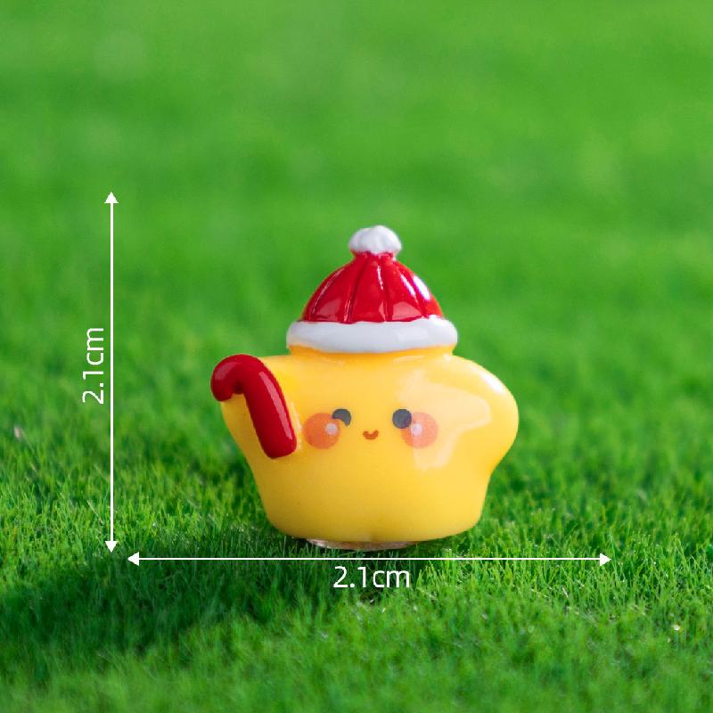 创意夜光Q萌天使小黄星萌粒园艺造景DIY装饰品挂配件微景观小摆件