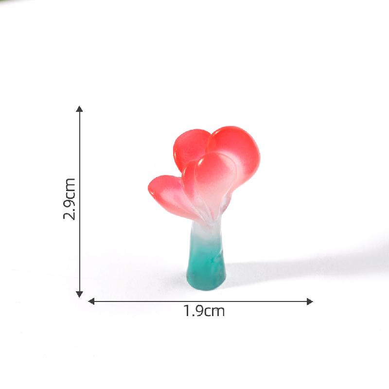 苔藓微景观创意夜光多肉盆栽花瓶植物造景 DIY装饰配件迷你小摆件