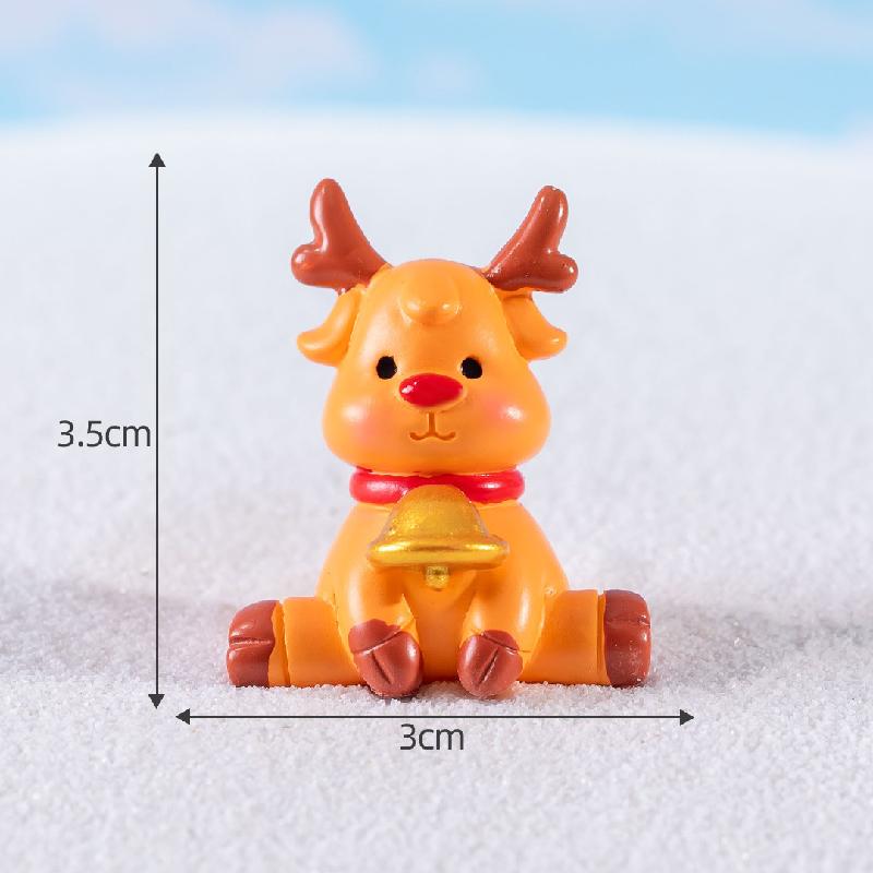 Tiểu cảnh ông già Noel, người tuyết, quả cầu tuyết mini (ZC-32)