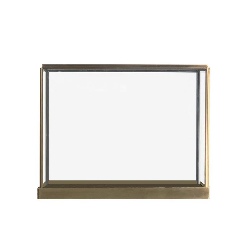 永生花花盒金属铜条玻璃花房罩子收纳生日礼物情人节母亲节礼物