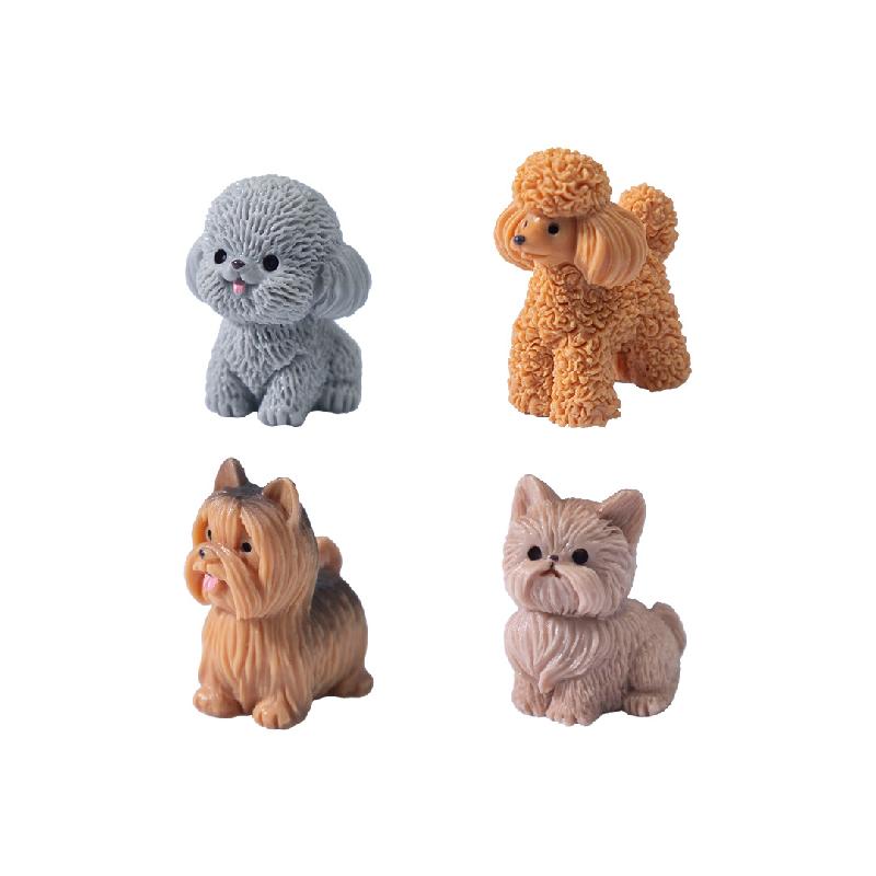 Chó Bichon Mini Trang Trí Tiểu Cảnh (PK-175)
