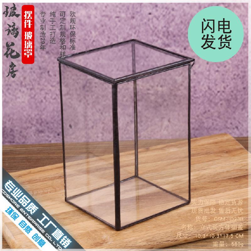 DG-7 Hộp kính hình lập phục vụ cây thực vật tảo, cảnh quan nhỏ không định hình