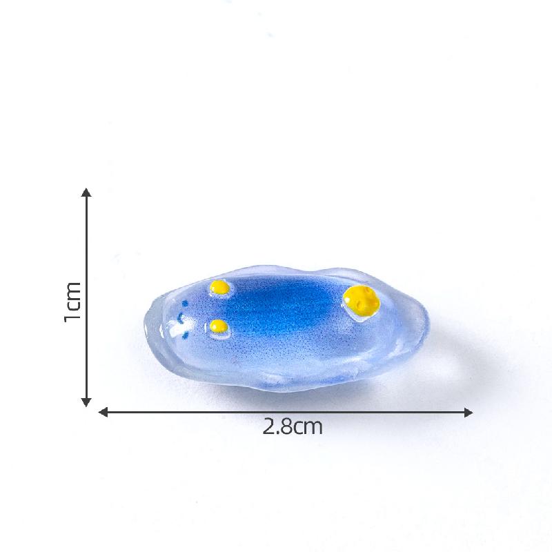 跨境微景观创意夜光写实海兔动物公仔 DIY装饰配件迷你树脂小摆件