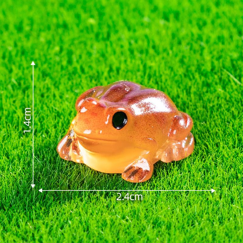 Tiểu cảnh ếch phát sáng, trang trí DIY cây cảnh mini (ZC-81)