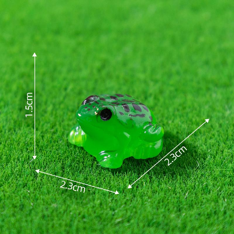 Tiểu cảnh ếch phát sáng, trang trí DIY cây cảnh mini (ZC-81)