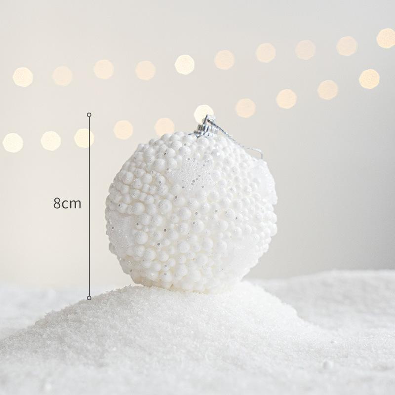 Trang trí Noel: Bóng vàng champagne, nơ trang trí đẹp