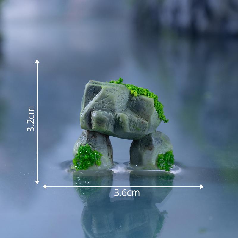 微景观创意石头庭院造景DIY装饰品配件迷你小摆件