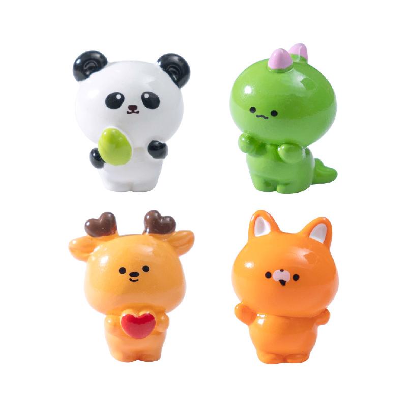 微景观创意可爱小动物园艺造景 DIY装饰品配件迷你车载桌面小摆件