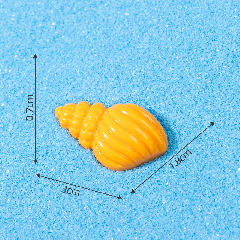 Ốc biển resin DIY trang trí điện thoại phong cách biển (ZC-648)