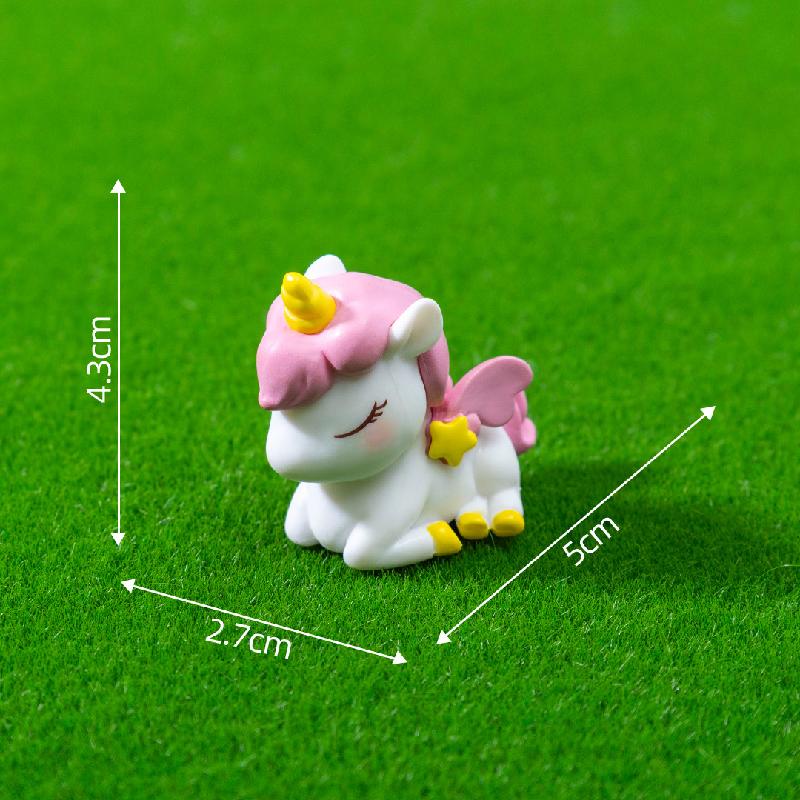 Tiểu cảnh ngôi sao và kỳ lân, trang trí quả cầu DIY mini (ZC-293)