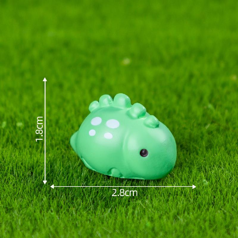 Khủng long mini ba sừng và đuôi gai tiểu cảnh DIY (ZC-672)