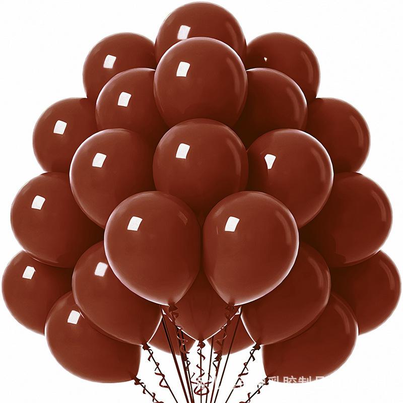 Bộ bóng bay 10 inch cho sinh nhật và tiệc cưới, bao gồm dây bóng bay và bóng bay màu macaron cổ điển. Phù hợp cho trang trí tiệc và sự kiện, bán buôn.