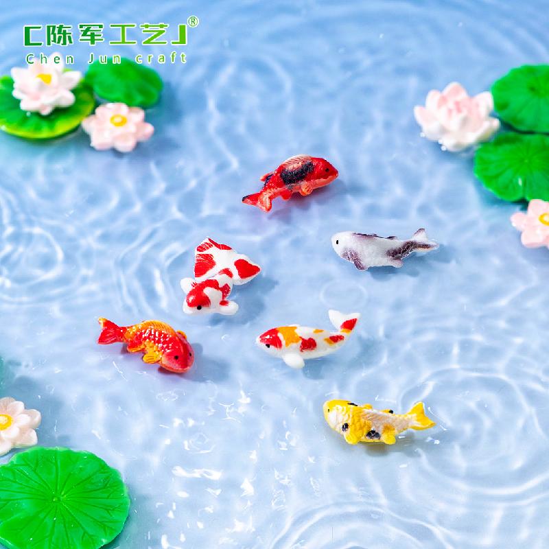 Cá Koi Nhiều Màu Mini Trang Trí Hồ Cá (PK-561)