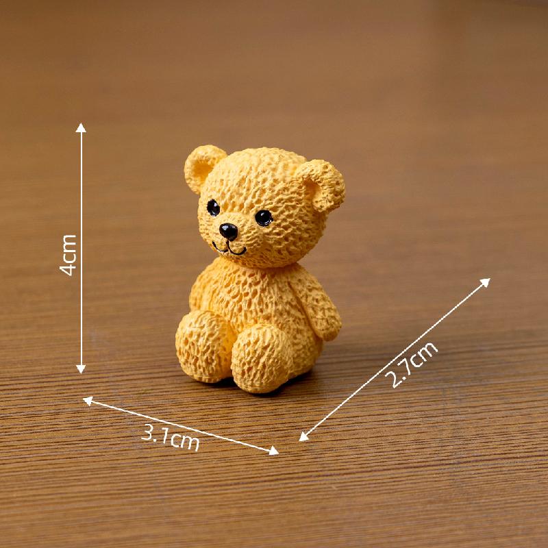 Gia đình gấu dễ thương tiểu cảnh trang trí chậu cây (ZC-835)