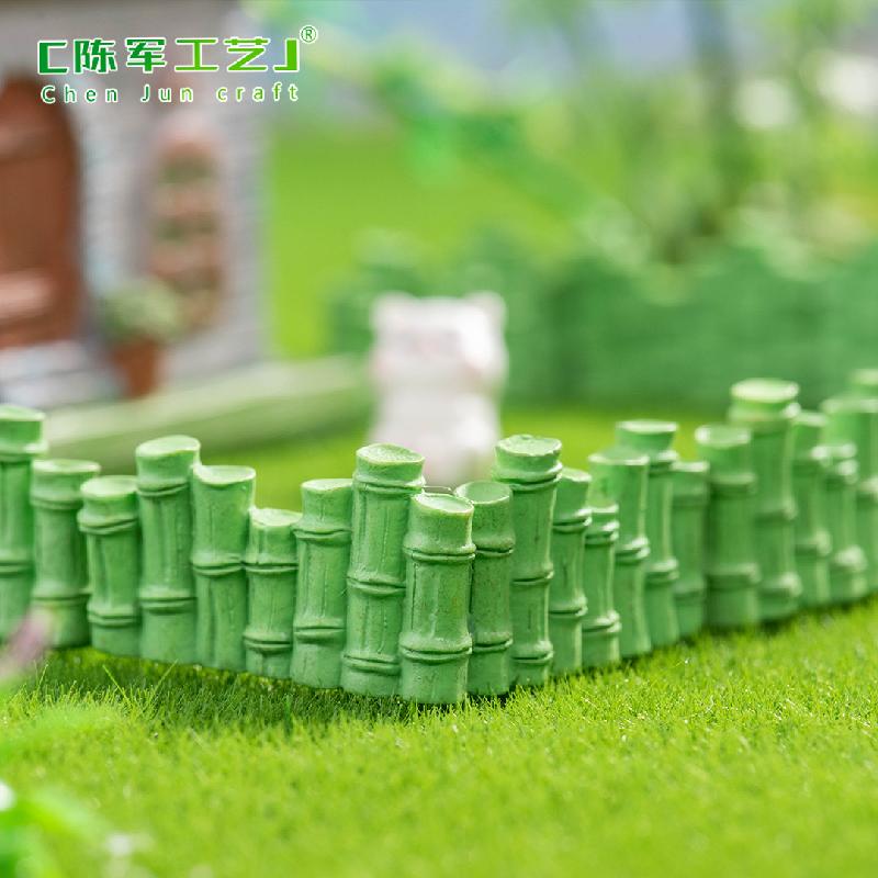 微景观创意小栅栏木板竹子围栏园艺造景 DIY装饰品配件迷你小摆件